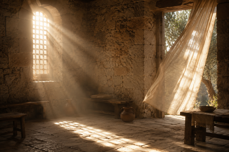 Pentecost in Jerusalem — the outpouring of the Holy Ghost